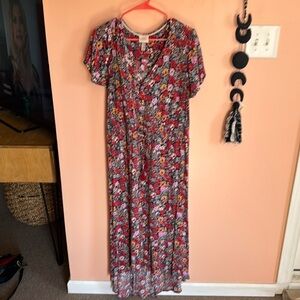 Knox rose maxi high low dress Xxl